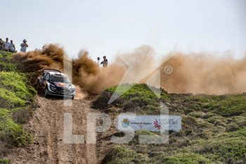 2018-06-10 - Sebastien Ogier e il navigatore Julien Ingrassia su Ford Fiesta WRC alla PS18 - RALLY ITALIA SARDEGNA WRC - RALLY - MOTORS